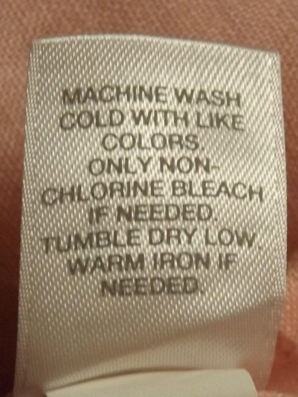 J.JILL Linen Dress, M, Pink Shift, Sleeveless, V-neck, Knee length - Picture 12 of 12